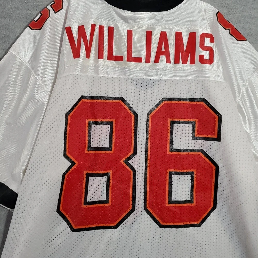 VINTAGE Tampa Bay‎ Buccaneers Men Jersey 2XL White adidas Logo Karl Williams 86